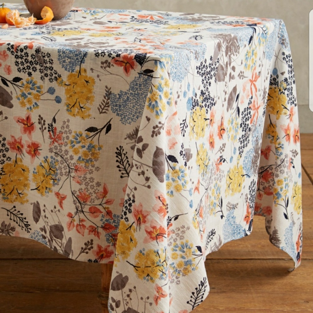 Gorgeous Anthropologie Table Cloth