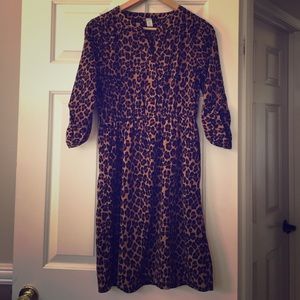 Old Navy Cheetah Print Career Dress Size Small S