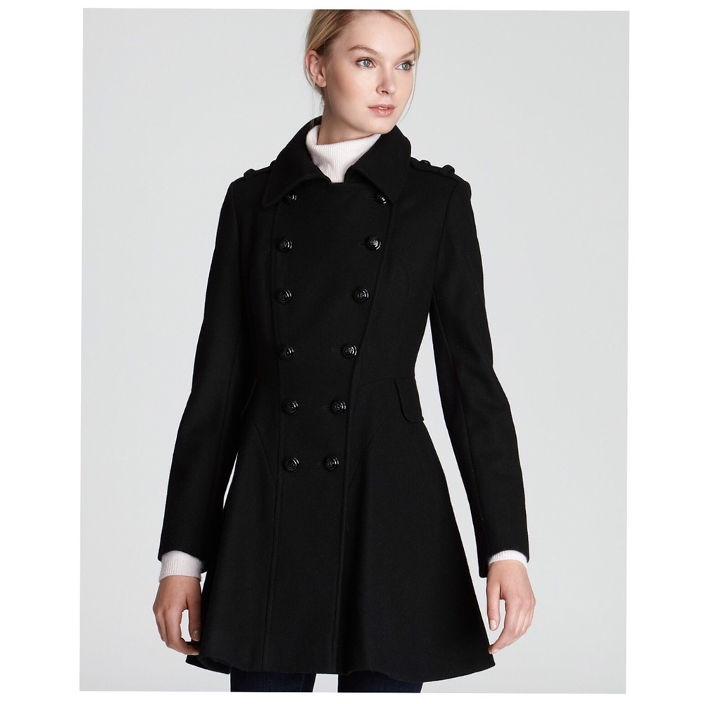 Via Spiga Novara Princess Wool Coat.