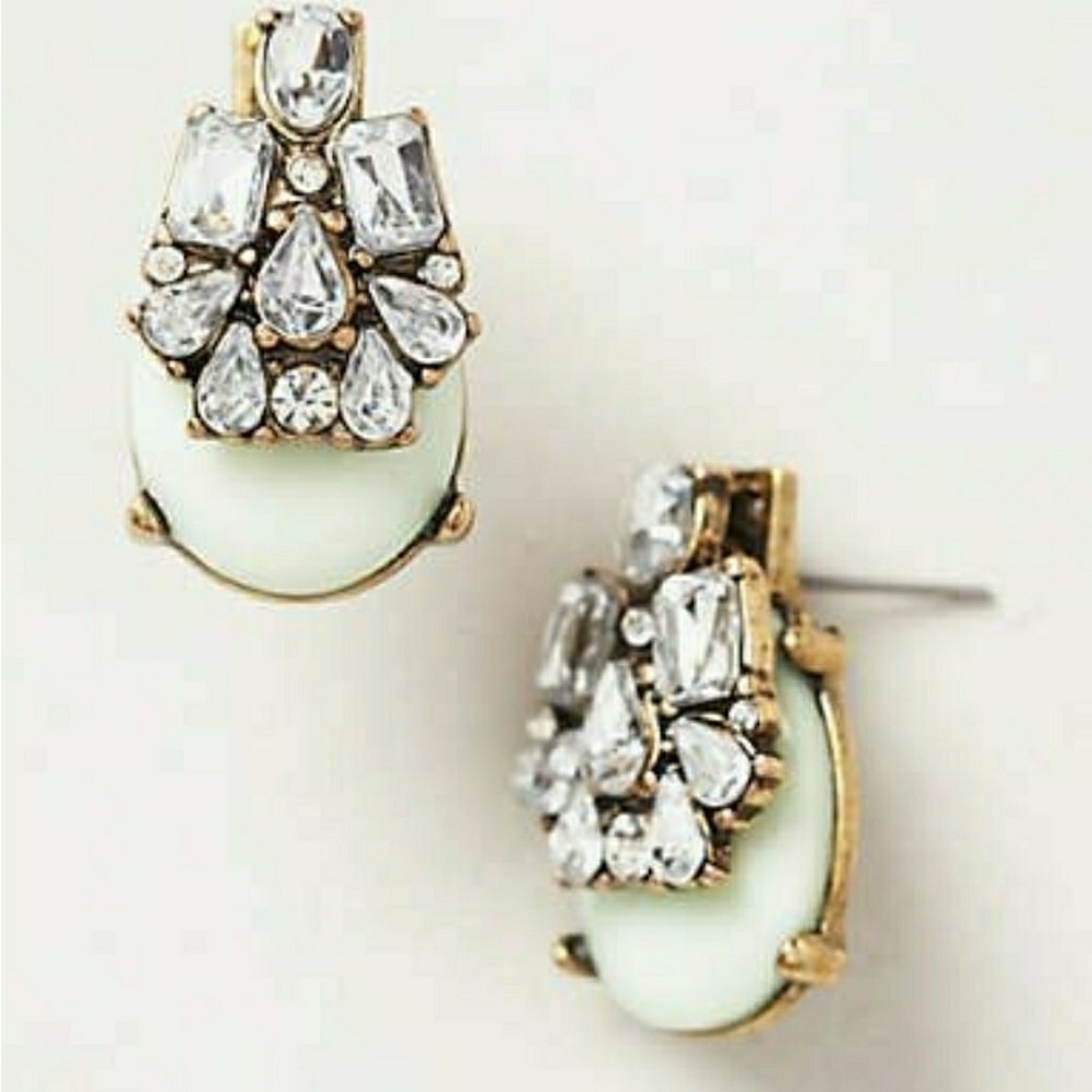 Anthropologie Seastone Earrings!