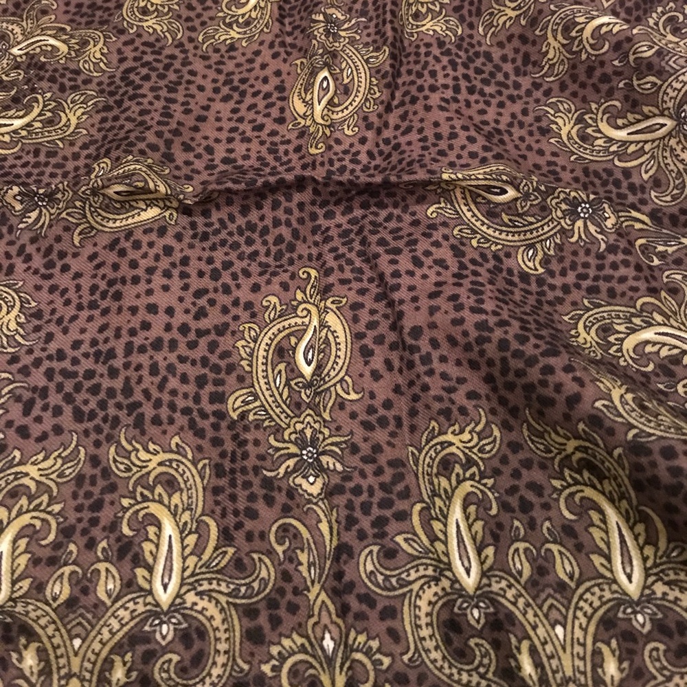 NWT Paisley & Animal Print Scarf - Picture 2 of 3