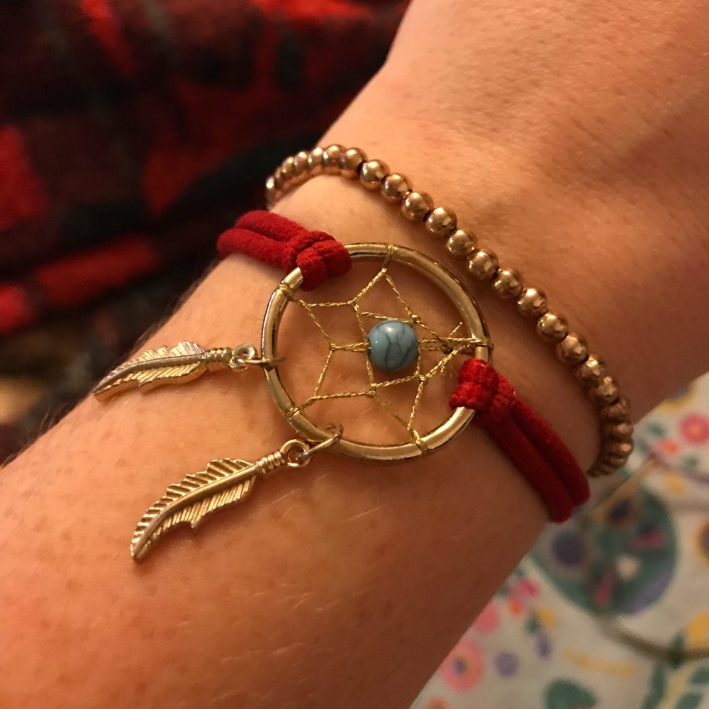 Dream catcher bracelet