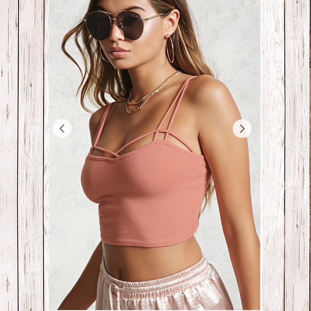 Strappy Cropped Cami