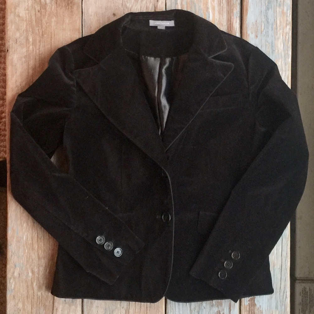 Ann Taylor Velvet Jacket