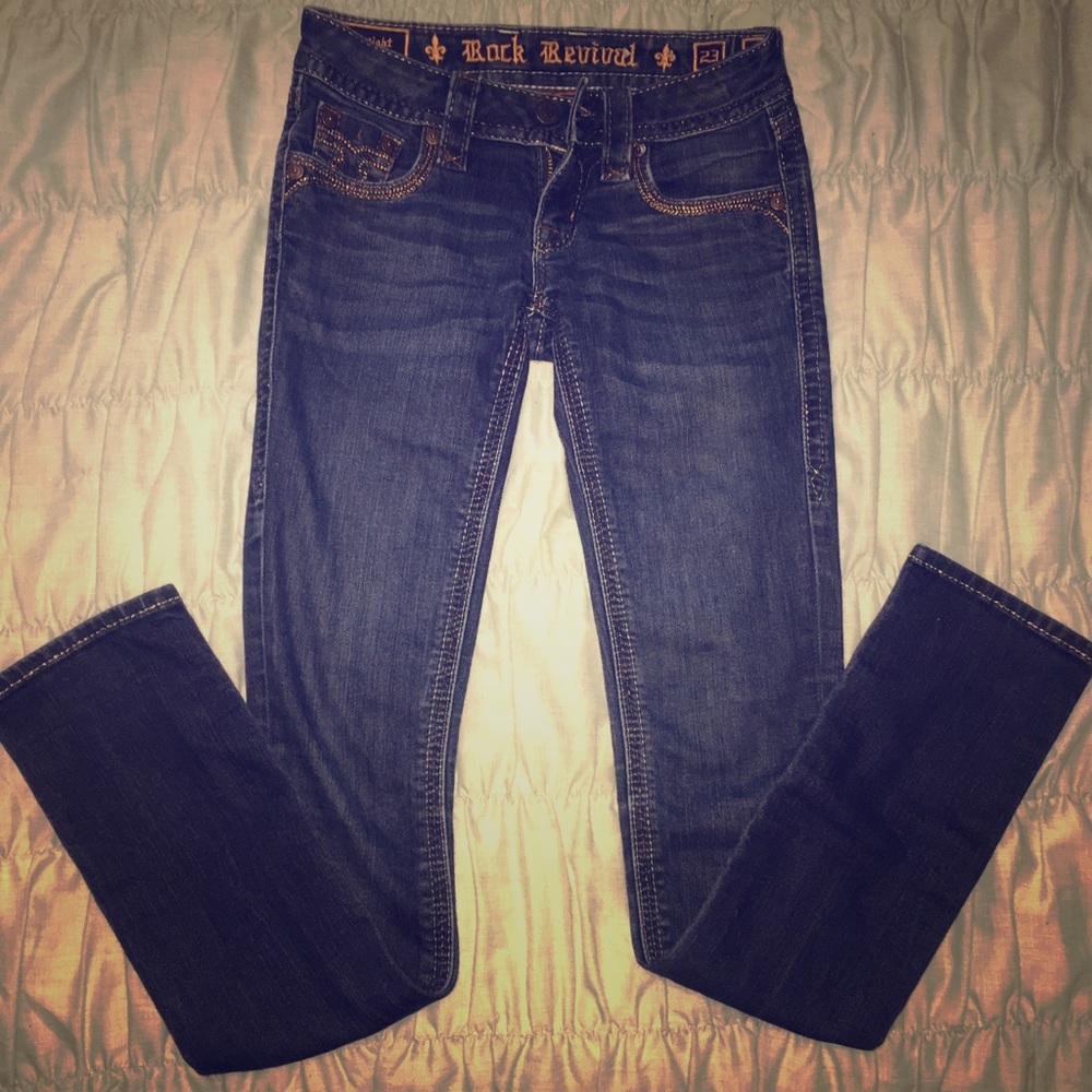Rock Revival jeans size 23 straight leg
