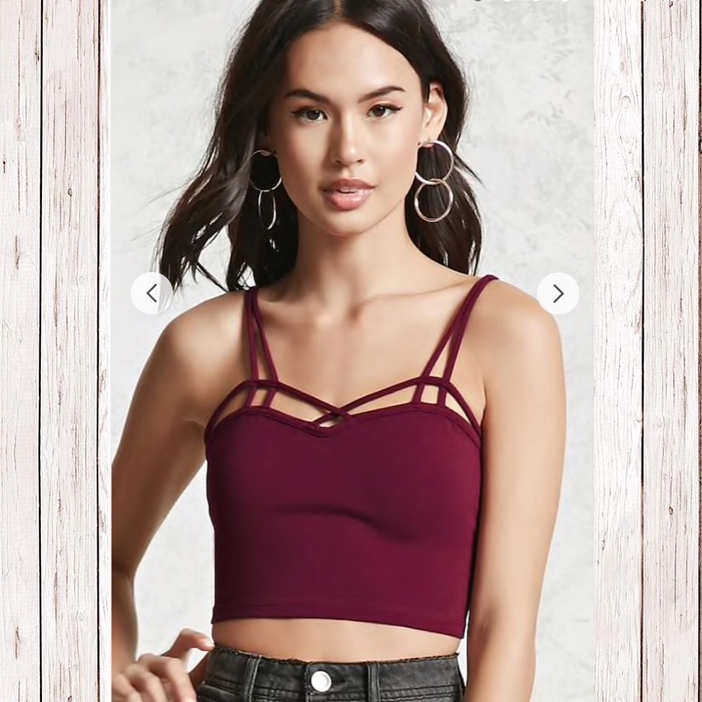 Strappy Cropped Cami