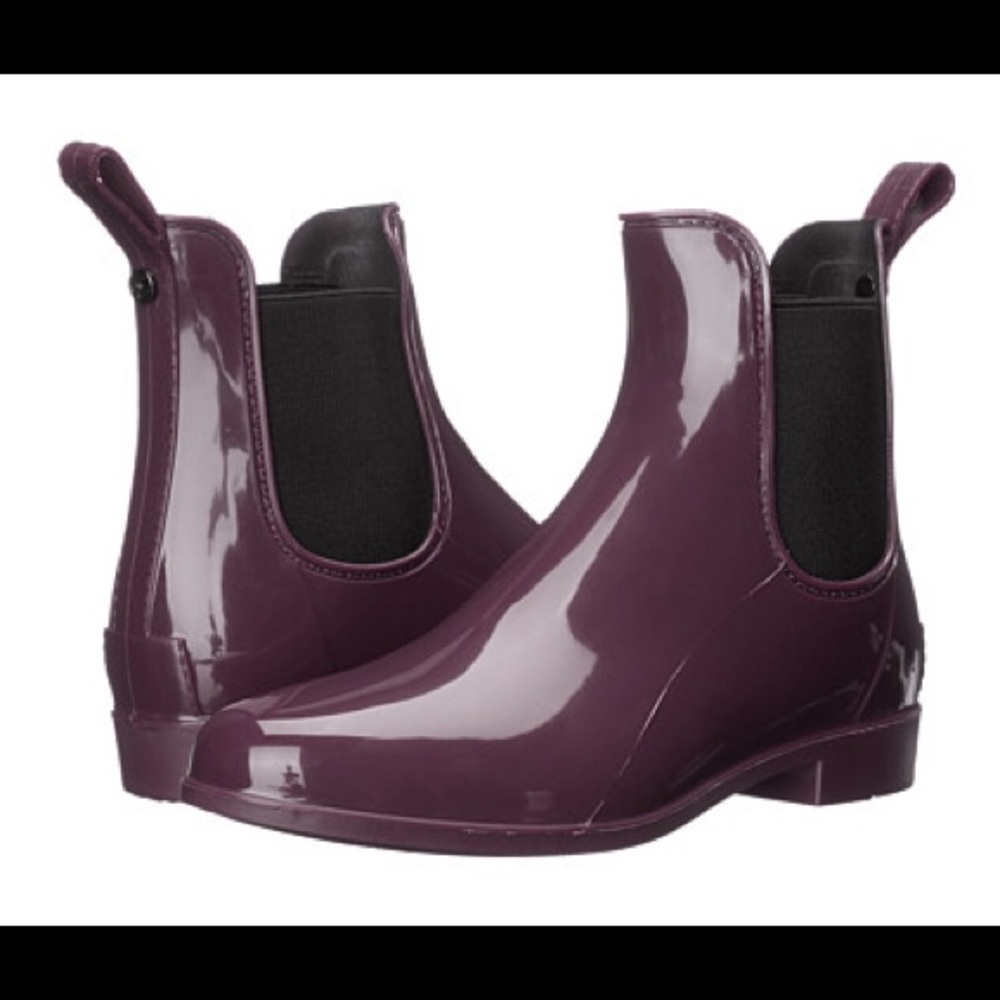 ❤️Sam Edelman tinsley sangria rain boots!❤️