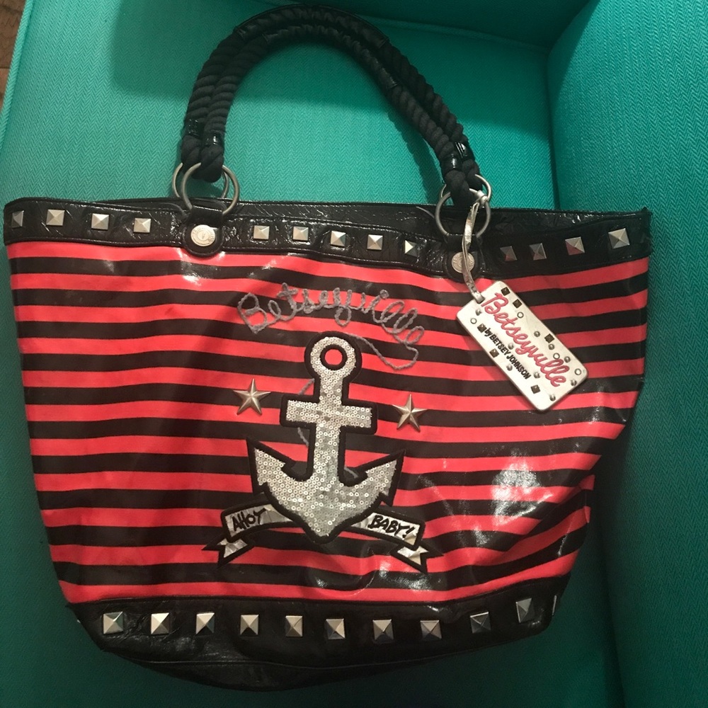 🖤Final Betseyville anchors away sailor bag 🖤