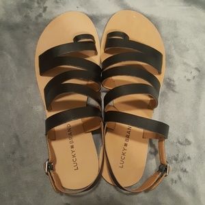 Black sandals