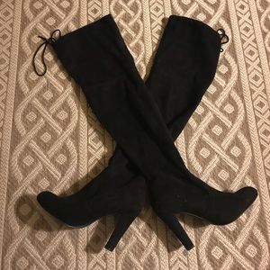 Steve Madden thigh high boots (worn once)