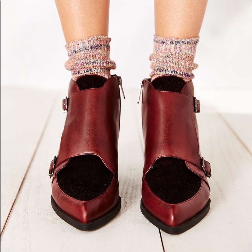 Circus By Sam Edelman Burgundy Boots size 8.5