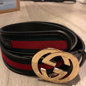 Guccie Gold G Belt