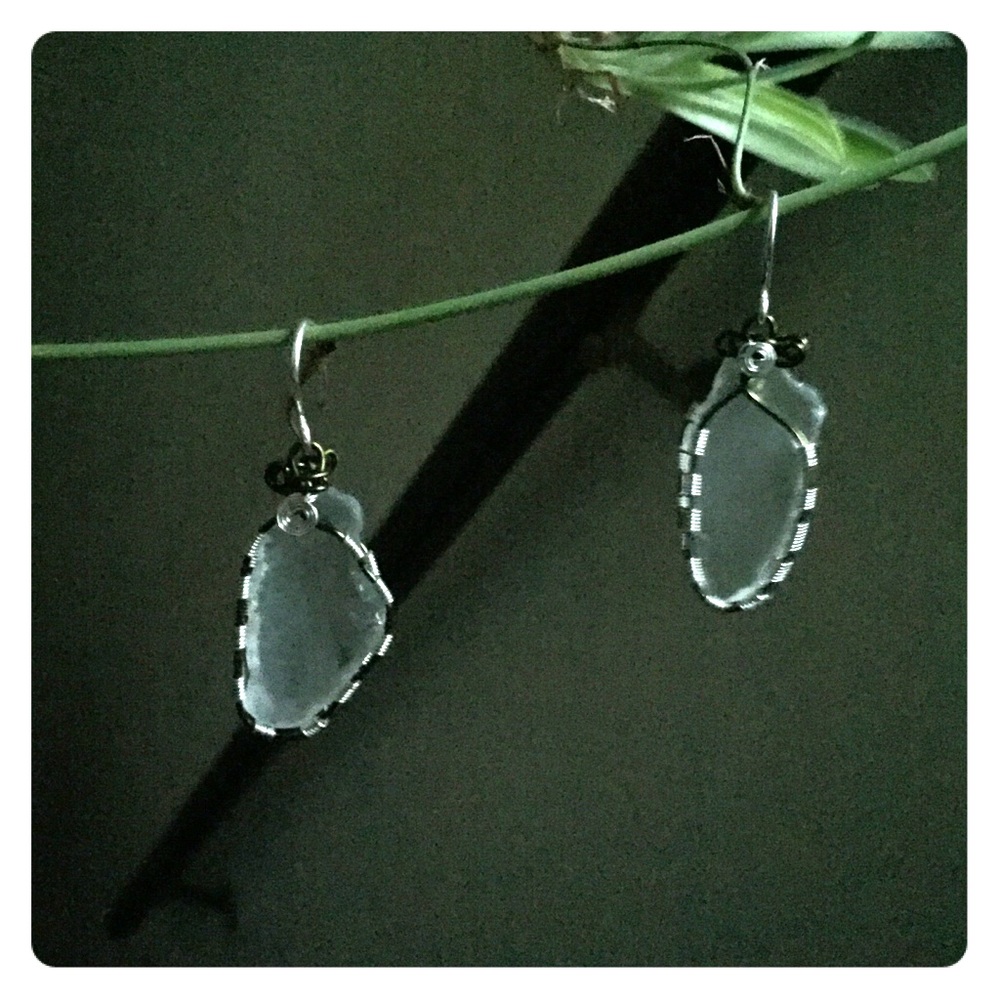 Sea Glass Earrings