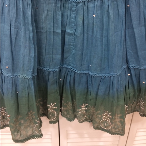 Amazing Dimri Handmade skirt from India Size Large - Picture 4 of 7