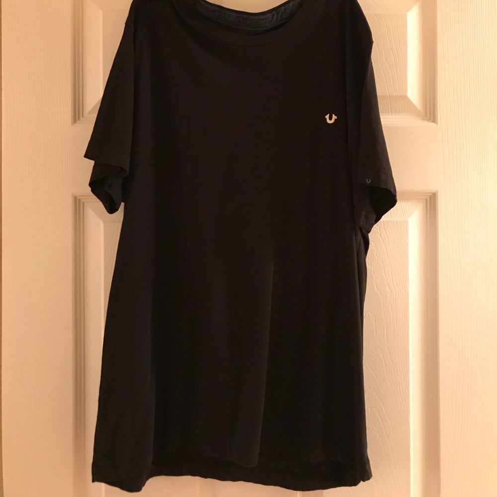 Black True Religion 100% Pima cotton