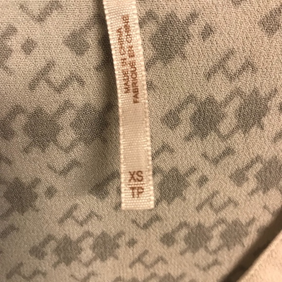 Free People Abbie Printed Mini Dress Ivory XS - Picture 6 of 8