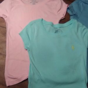 3 Ralph Lauren shirts