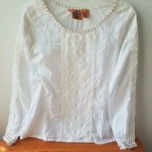 Tory Burch embroidered tunic.