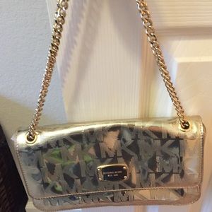 Michael Kor’s Gold Chain Purse