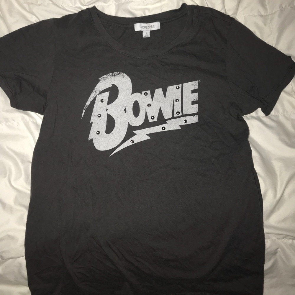 Band tee from Nordstrom’s, fits more like medium