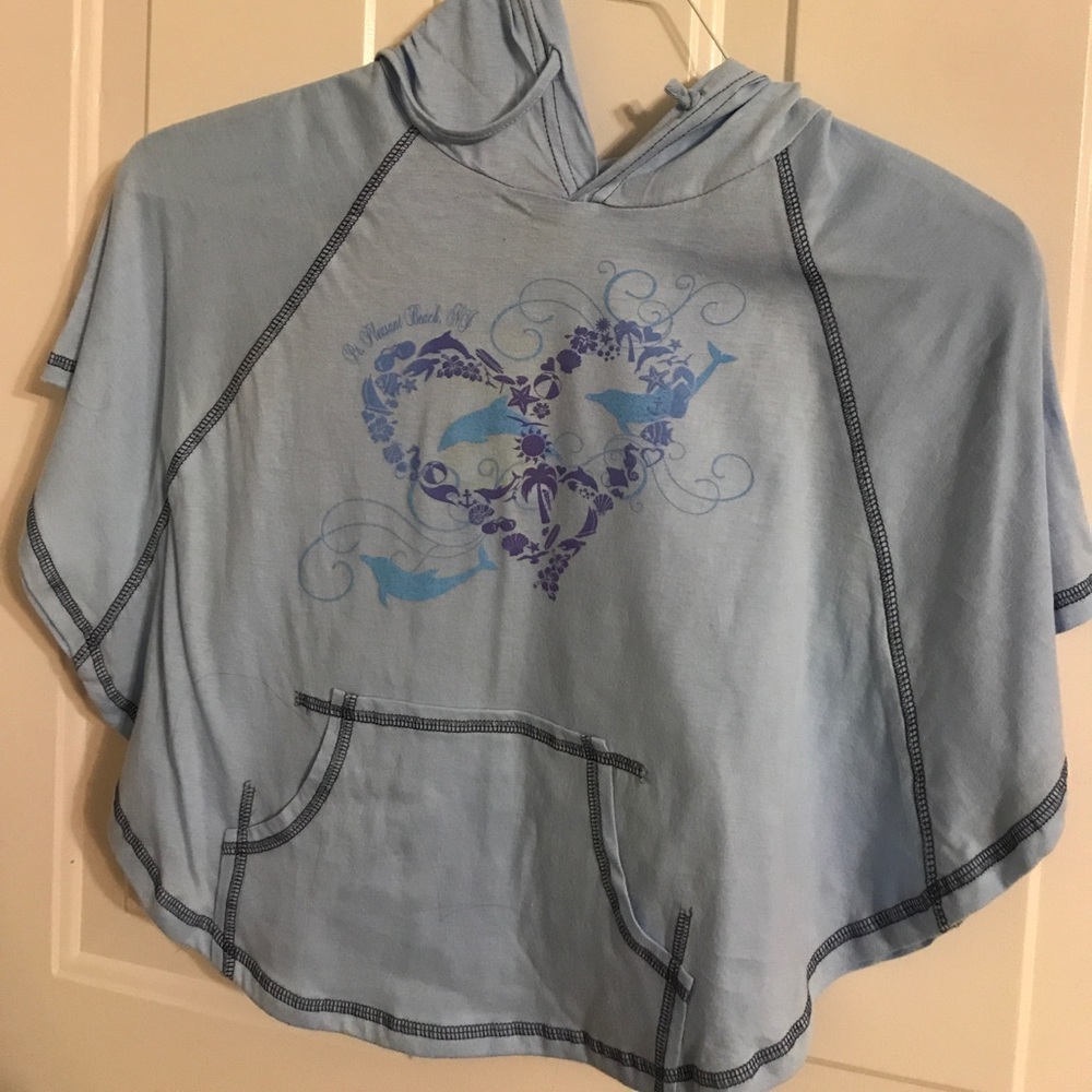 BNWT PT. PLEASANT BUTTERFLY HOODED TEESHIRT CUTE