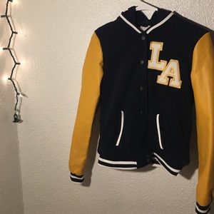 🚫 ON HOLD 🚫 LA varsity jacket.