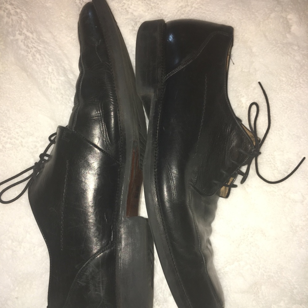 Johnston & Murphy Black Dress Shoes