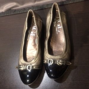 Attilio Giusti Leombruni Ballet Flats Bronze