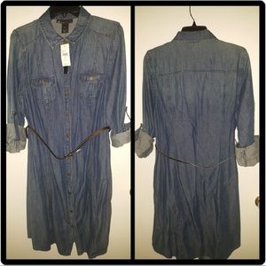 Lane Bryant Denim Dress