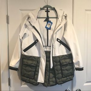 UAS fleece lined durable ski/snowboard jacket