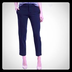 NWT Old Navy Mid Rise Harper Pants, Navy Blue