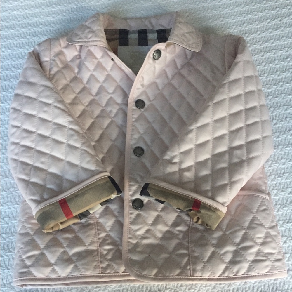 Burberry Toddler Jacket, pink