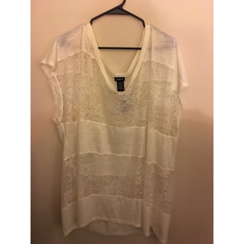 BRAND NEW TORRID MESH TOP!!!