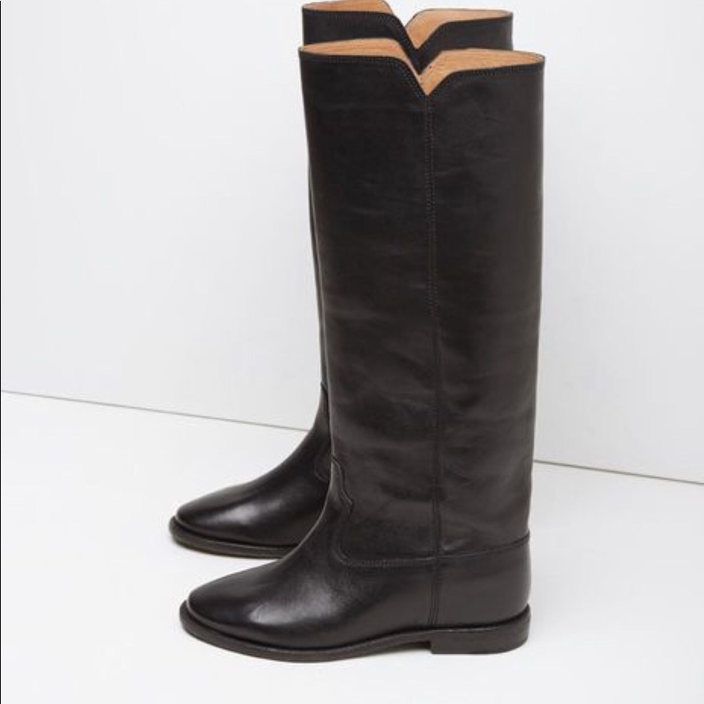 Isabel Marant chess boots
