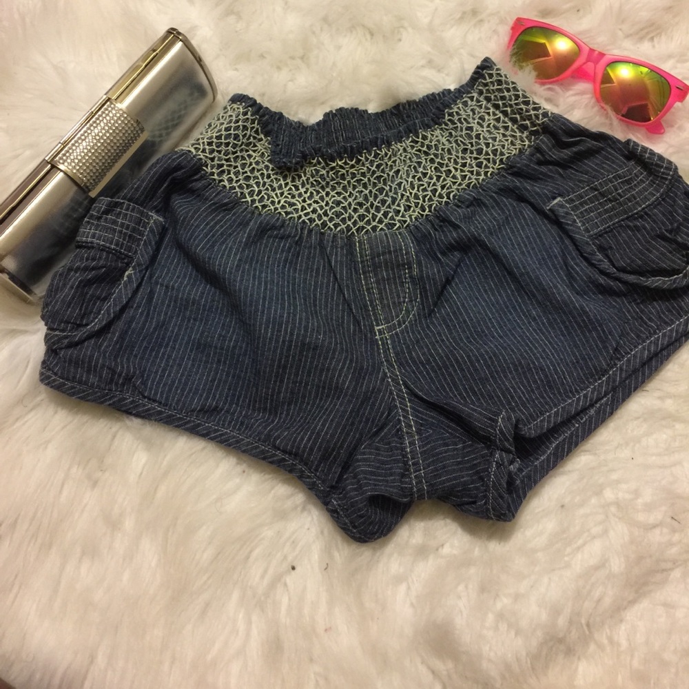Denim Short Shorts