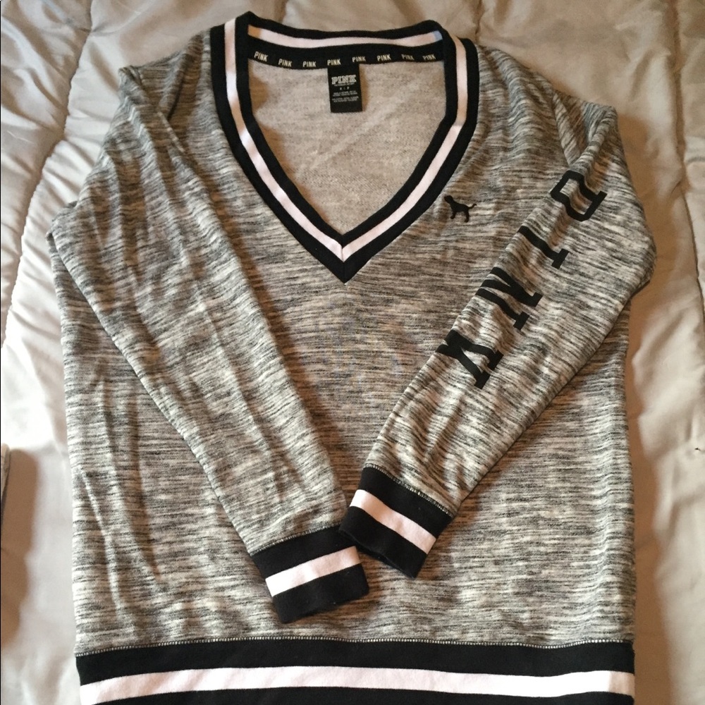 VS pink oversized sweater