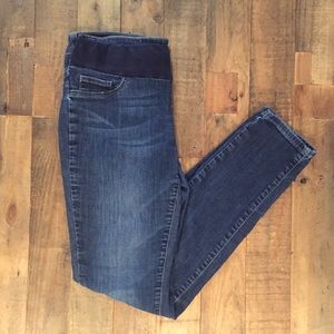 SERAPHINE Designer Maternity Blue Jeans-Size 4 EUC