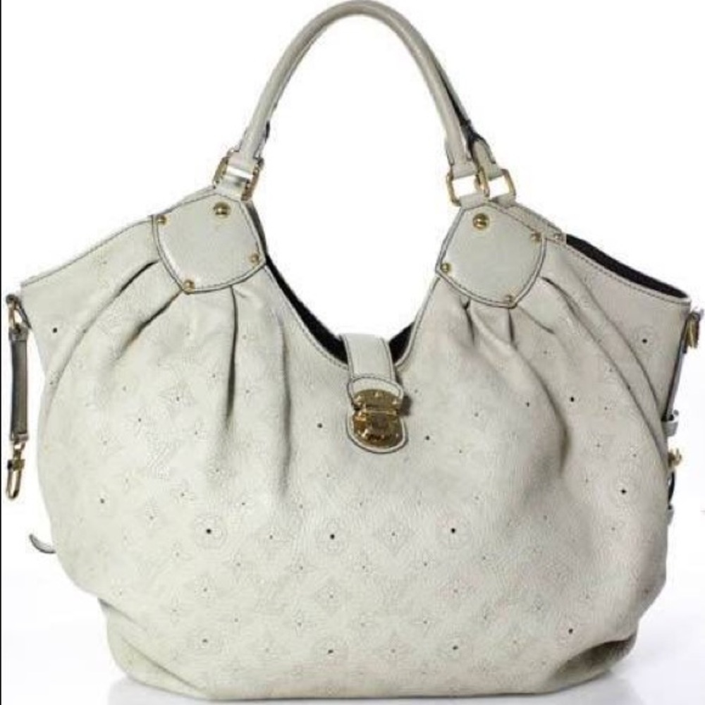 Louis Vuitton Mahina XL Ivory/White Bag
