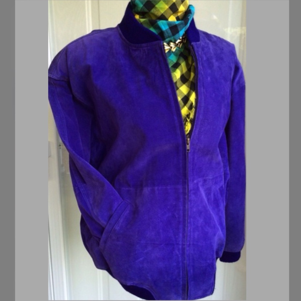 ◾️HP◾️Suede Zip Up