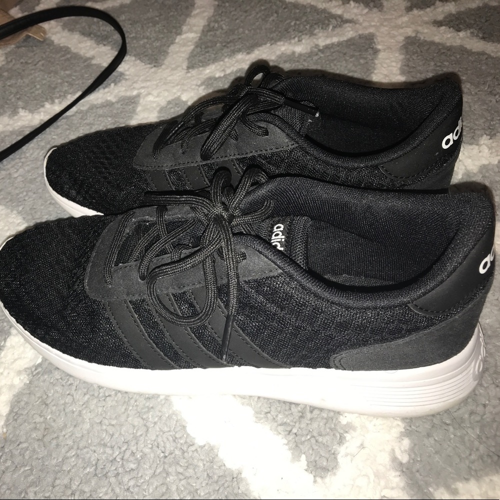 Adidas Black and White Sneakers