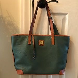 Dooney &Bourke Hunter Green Tote