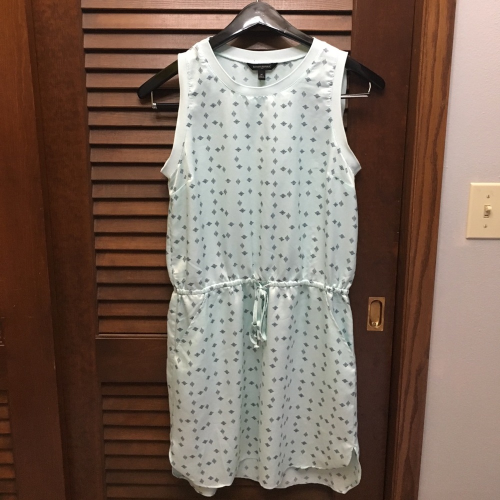 Minty teal dress with pockets