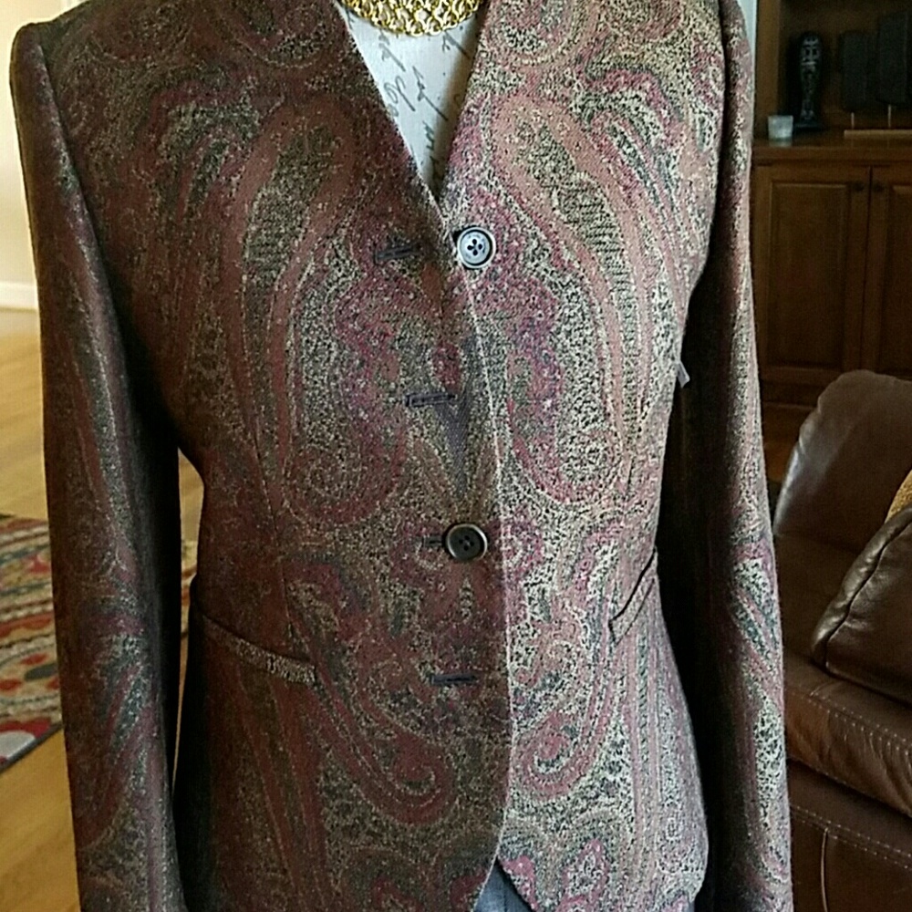 Size 4 Brown Blazer
