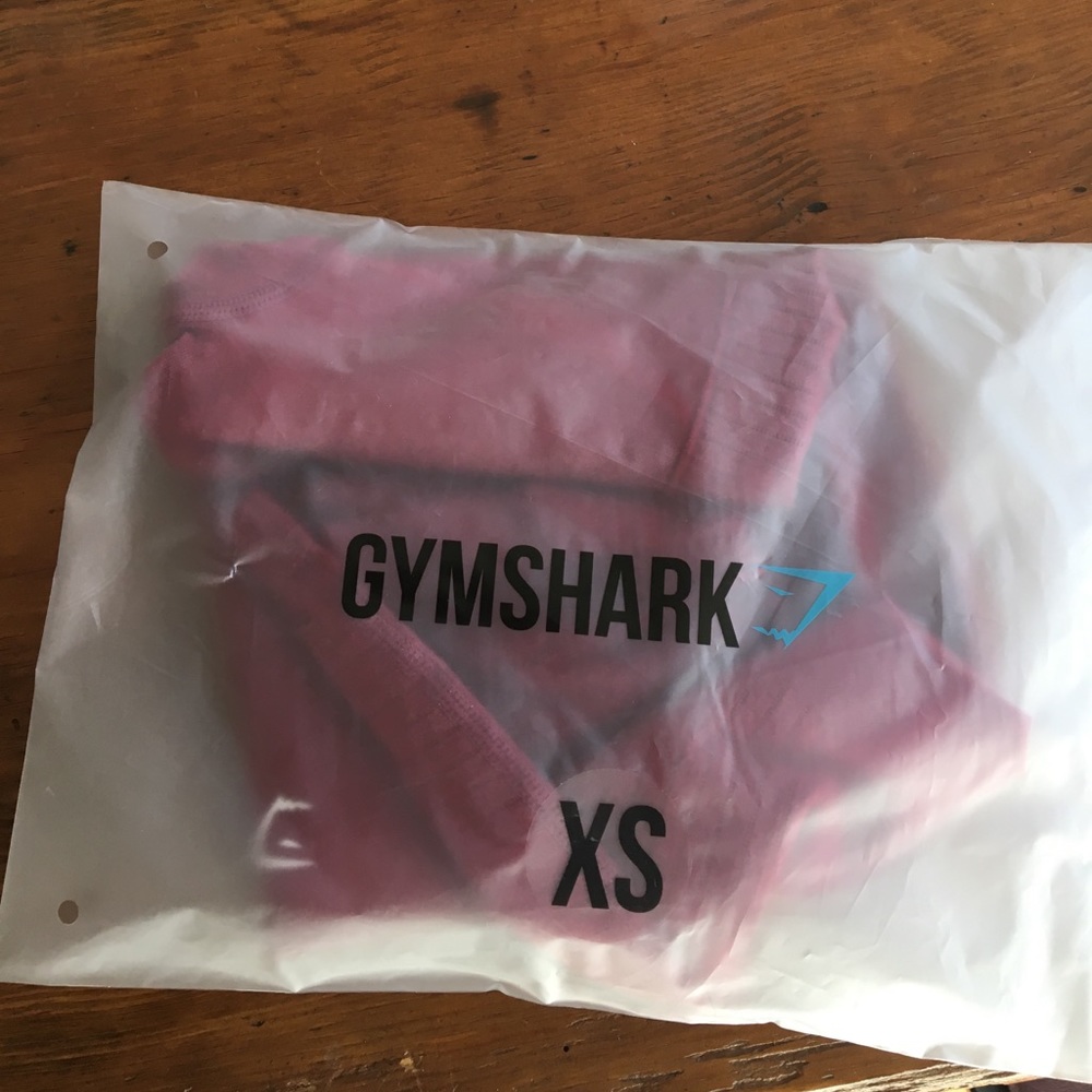 Gym Shark XS High Waisted Seamless Leggings Red