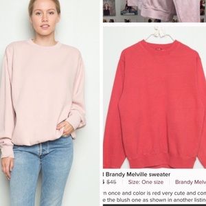 Brandy Melville sweatshirt