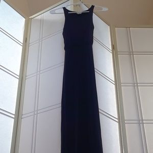 Navy blue long dress (Kids)