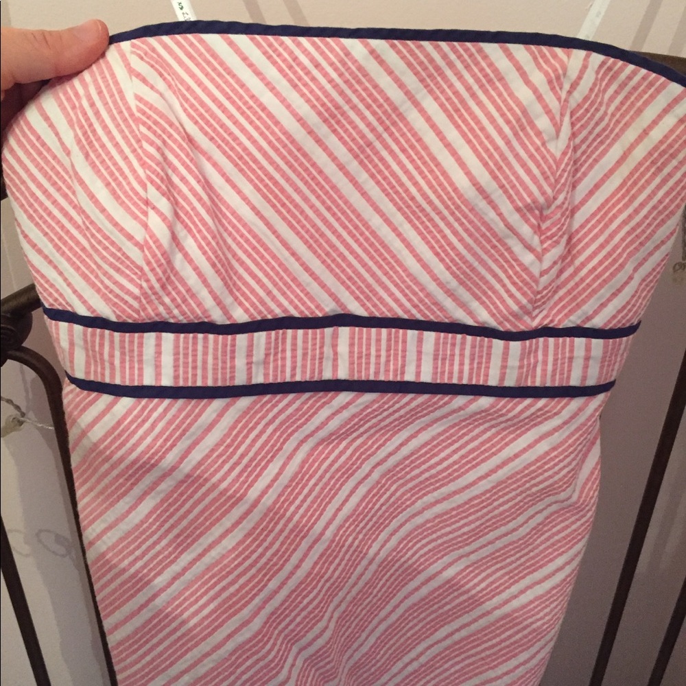 Lilly Pulitzer Seersucker Tube Size 4