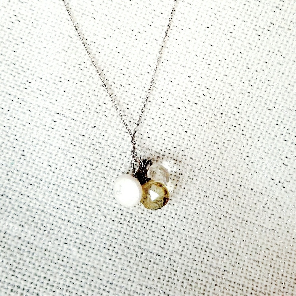 ALIXANDRA Silver Necklace