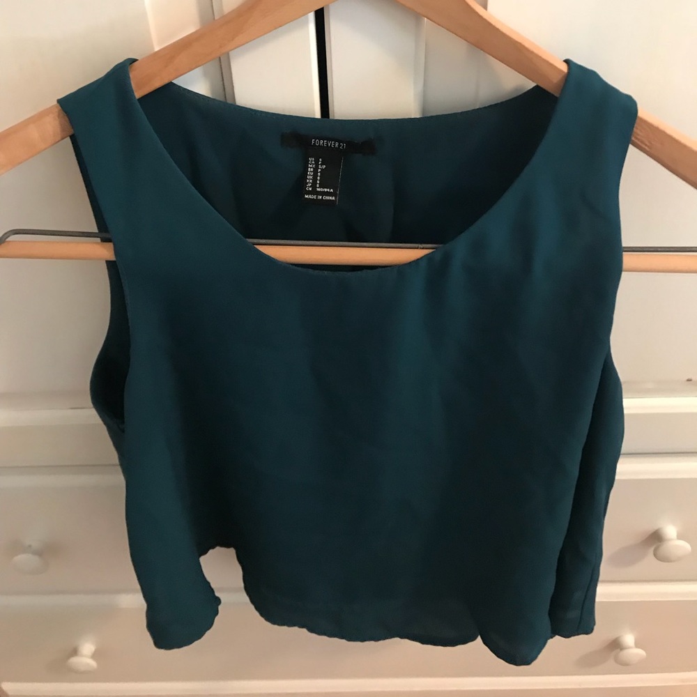 Forever 21 High Neck Tank Top