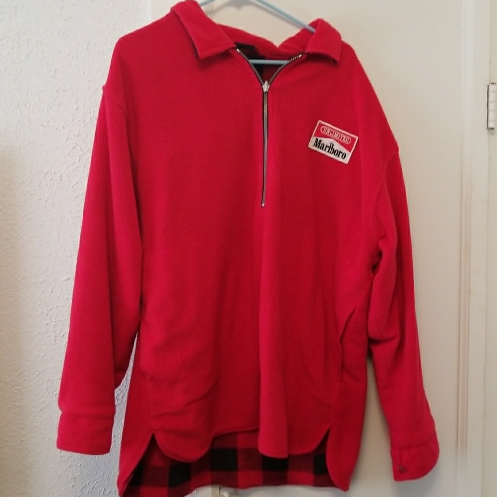 Reversible Marlboro Quarter Zip